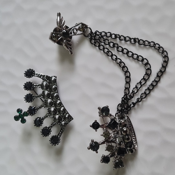 Brooch/lapel pin. (set of 2) - Picture 3 of 4